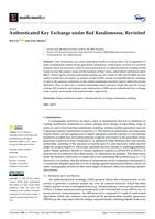 Authenticated Key Exchange under Bad Randomness, Revisited