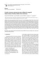 Genetic resources and precise gene editing for targeted improvement of barley abiotic stress tolerance
