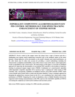 Imperialist Competitive Algorithm-Based Fuzzy Pid Control Methodology for Speed Tracking Enhancement of Stepper Motor