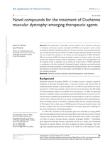 Novel compounds for the treatment of Duchenne muscular dystrophy: emerging therapeutic agents