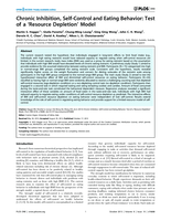 Chronic Inhibition, Self-Control and Eating Behavior: Test of a 'Resource Depletion' Model