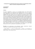 An integrated crisis communication framework for strategic crisis communication with the media: A case study on a financial services provider