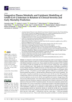 Integrative plasma metabolic and lipidomic modelling of SARS-CoV-2 Infection in relation to clinical severity and early mortality prediction