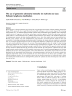 The use of generative adversarial networks for multi-site one-class follicular lymphoma classification