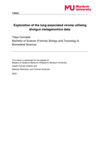 Exploration of the lung-associated virome utilising shotgun metagenomics data