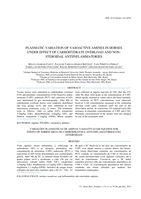 Plasmatic variation of vasoactive amines in horses under effect of carbohydrate overload and non-steroidal anti-inflammatories