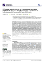 A Genome-Wide Screen for the Exonisation of Reference SINE-VNTR-Alus and Their Expression in CNS Tissues of Individuals with Amyotrophic Lateral Sclerosis