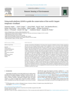 Using multi-platform LiDAR to guide the conservation of the world's largest temperate woodland