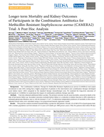 Longer-term Mortality and Kidney Outcomes of Participants in the Combination Antibiotics for Methicillin-Resistant Staphylococcus aureus (CAMERA2) Trial: A Post Hoc Analysis