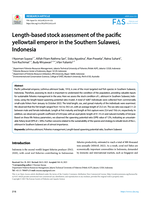 Length-based stock assessment of the pacific yellowtail emperor in the Southern Sulawesi, Indonesia
