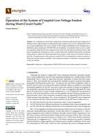 Operation of the System of Coupled Low-Voltage Feeders during Short-Circuit Faults