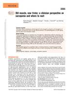 Old muscle, new tricks: A clinician perspective on sarcopenia and where to next