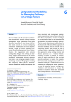 Computational Modelling for Managing Pathways to Cartilage Failure