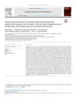 Genomic characterization of molecular markers associated with antimicrobial resistance and virulence of the prevalent Campylobacter coli isolated from retail chicken meat in the United Arab Emirates