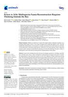 Return to 1616: Multispecies Fauna Reconstruction Requires Thinking Outside the Box