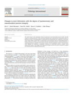 Changes in joint lubrication with the degree of meniscectomy and osteochondral junction integrity