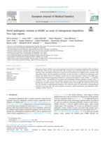 Novel pathogenic variants in SPARC as cause of osteogenesis imperfecta: Two case reports