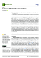 Genomics of Wolfram Syndrome 1 (WFS1)
