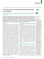 The need to promote sleep health in public health agendas across the globe