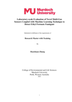 Laboratory-scale Evaluation of Novel Multi-Gas Sensors Coupled with Machine Learning Technique to Detect Ethyl Formate Fumigant