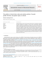 The Politics of School Dress Codes and Uniform Policies: Towards Gender Diversity and Gender Equity in Schools