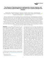 The influence of Spirulina extract on pathogenicity, immune response, and vaccine efficacy against H9N2 avian influenza virus in specific pathogen free chickens