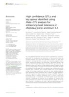 High confidence QTLs and key genes identified using Meta-QTL analysis for enhancing heat tolerance in chickpea (Cicer arietinum L.)