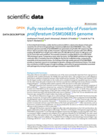 Fully resolved assembly of Fusarium proliferatum DSM106835 genome