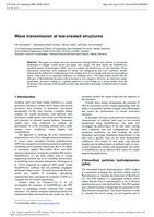 Wave transmission at low-crested structures