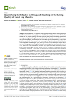 Quantifying the Effect of Grilling and Roasting on the Eating Quality of Lamb Leg Muscles