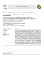 Prevalence and diversity of ascarid and strongylid nematodes in Australian Thoroughbred horses using next-generation sequencing and bioinformatic tools