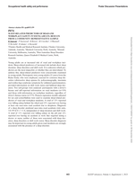 P074 Sleep-Related Predictors of Road and Workplace Safety in Young Adults: Results from a Community Representative Sample