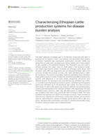 Characterizing Ethiopian cattle production systems for disease burden analysis