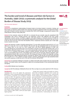 The burden and trend of diseases and their risk factors in Australia, 1990–2019: a systematic analysis for the Global Burden of Disease Study 2019