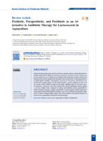 Probiotic, Paraprobiotic, and Postbiotic as an Alternative to Antibiotic Therapy for Lactococcosis in Aquaculture