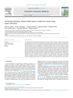 Attributing Ethiopian animal health losses to high-level causes using expert elicitation