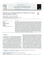 Beyond the social: Cumulative implications of COVID-19 for first nations university students in Australia