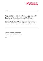 Regeneration of Activated Carbon Supported Gold Catalyst for Hydrochlorination of Acetylene