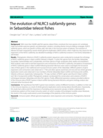 The evolution of NLRC3 subfamily genes in Sebastidae teleost fishes