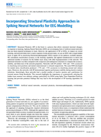 Incorporating Structural Plasticity Approaches in Spiking Neural Networks for EEG Modelling