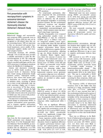 First presentation with neuropsychiatric symptoms in autosomal dominant Alzheimer’s disease: the Dominantly Inherited Alzheimer’s Network Study