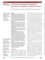 mHealth and big-data integration: promises for healthcare system in India