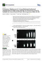 Correction: Matthew et al. A Loop-Mediated Isothermal Amplification (LAMP) Assay Specific to Trichomonas tenax Is Suitable for Use at Point-of-Care. Microorganisms 2022, 10, 594