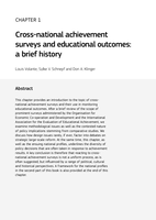 Cross-national achievement surveys and educational outcomes: a brief history