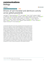 Drivers of soil microbial and detritivore activity across global grasslands