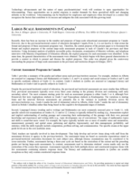 Large-scale assessments in Canada