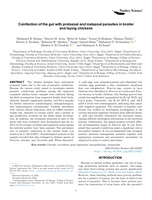 Coinfection of the gut with protozoal and metazoal parasites in broiler and laying chickens