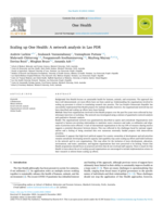 Scaling up One Health: A network analysis in Lao PDR