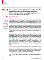 Global, regional, and national progress towards Sustainable Development Goal 3.2 for neonatal and child health: all-cause and cause-specific mortality findings from the Global Burden of Disease Study 2019: all-cause and cause-specific mortality findings from the Global Burden of Disease Study 2019