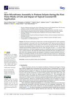 Skin-Microbiome Assembly in Preterm Infants during the First Three Weeks of Life and Impact of Topical Coconut Oil Application